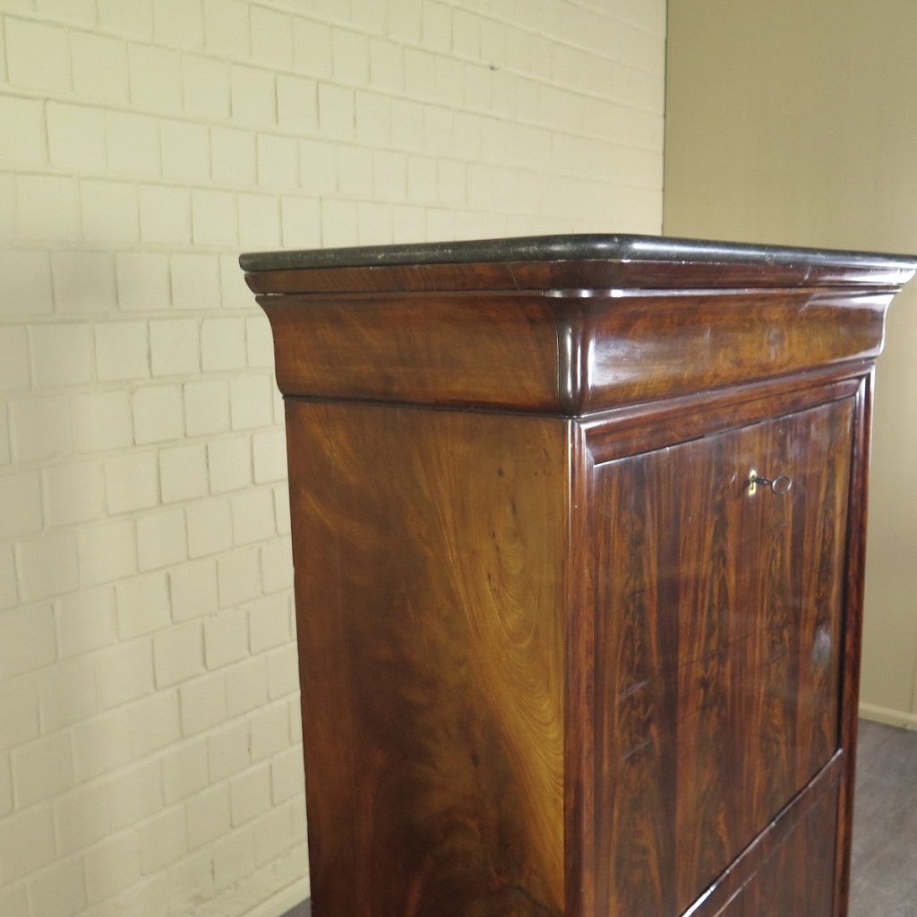 Sekretär Biedermeier 1830 Mahagoni