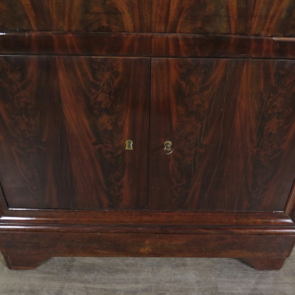 Sekretär Biedermeier 1830 Mahagoni