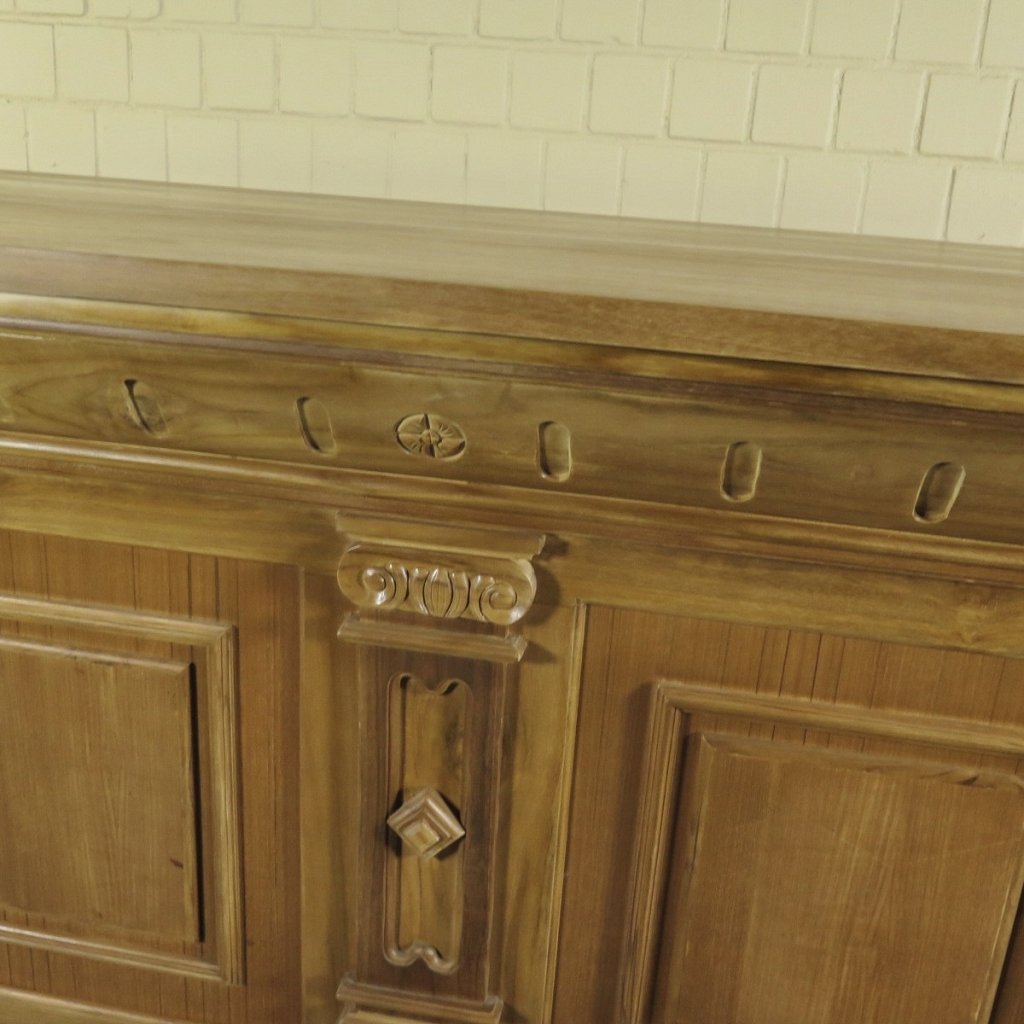 Theke Tresen Bella Elegance 2,60 m Teakholz