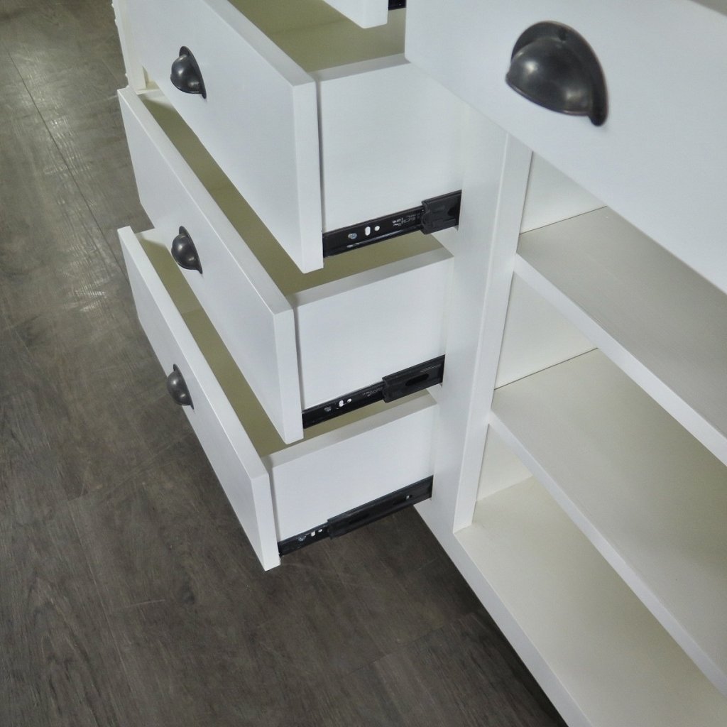 Theke Tresen Bella Elegance 2,60 m Teakholz