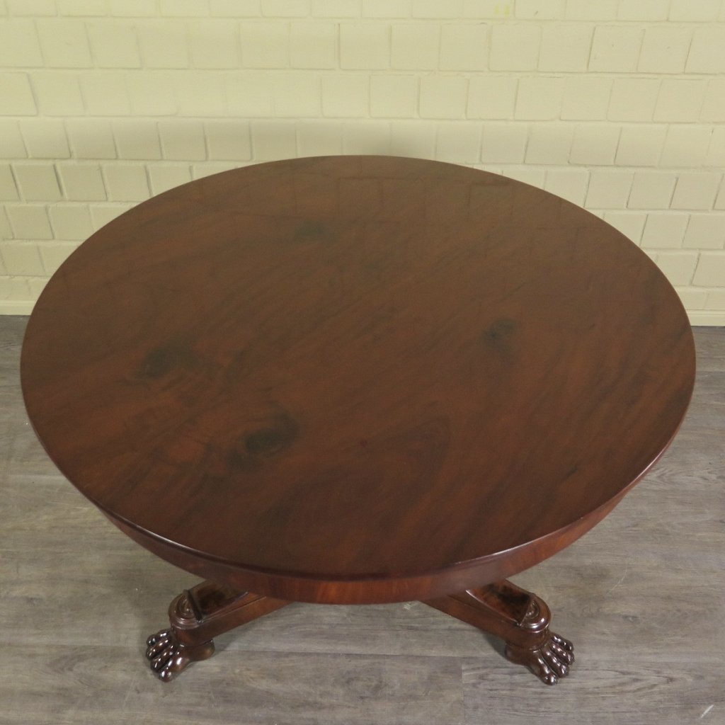 Tisch Esstisch Biedermeier 1825 Mahagoni