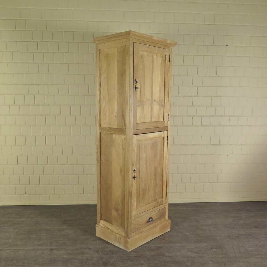 Hochschrank Schrank Teakholz 0,67 m