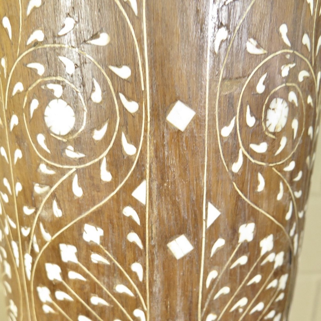 Säulen Säule Pfeiler 1910 Teakholz Set