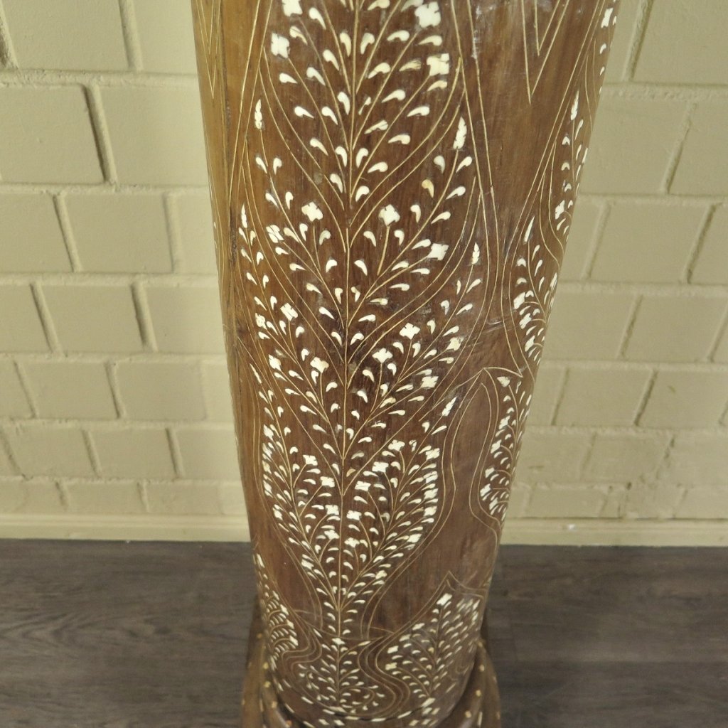 Säulen Säule Pfeiler 1910 Teakholz Set
