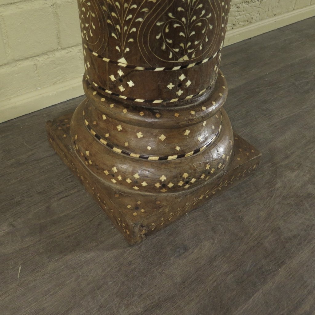 Säulen Säule Pfeiler 1910 Teakholz Set