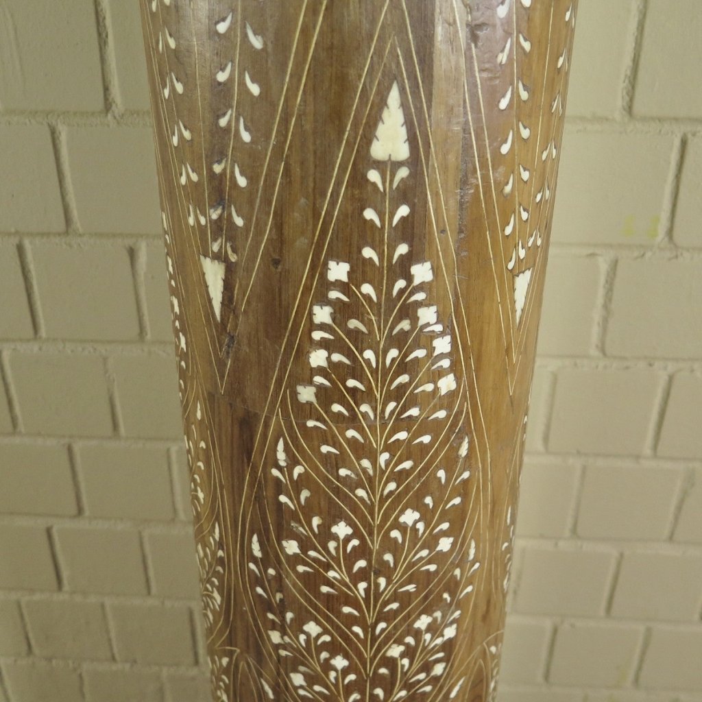 Säulen Säule Pfeiler 1910 Teakholz Set