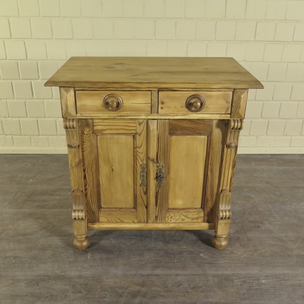 Anrichte Halbschrank Gründerzeit 1880 Kiefer