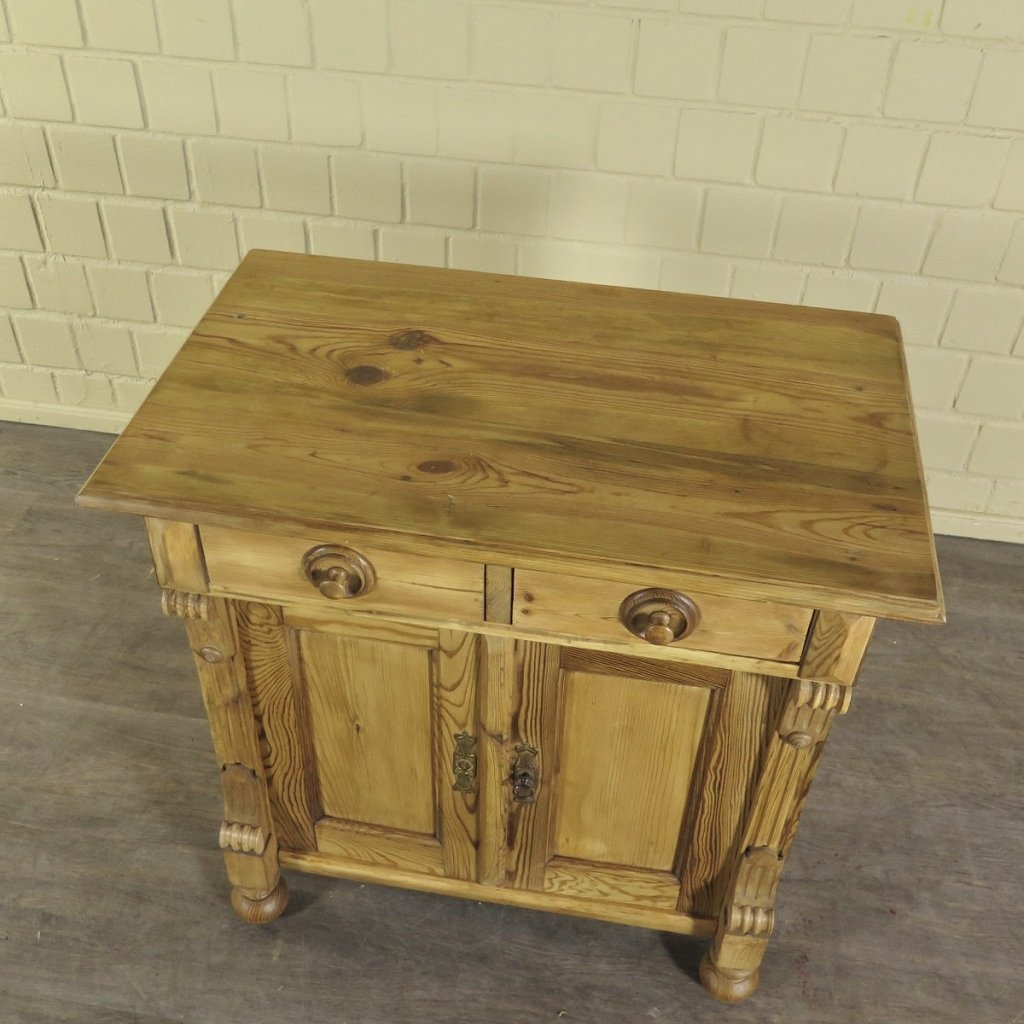 Anrichte Halbschrank Gründerzeit 1880 Kiefer