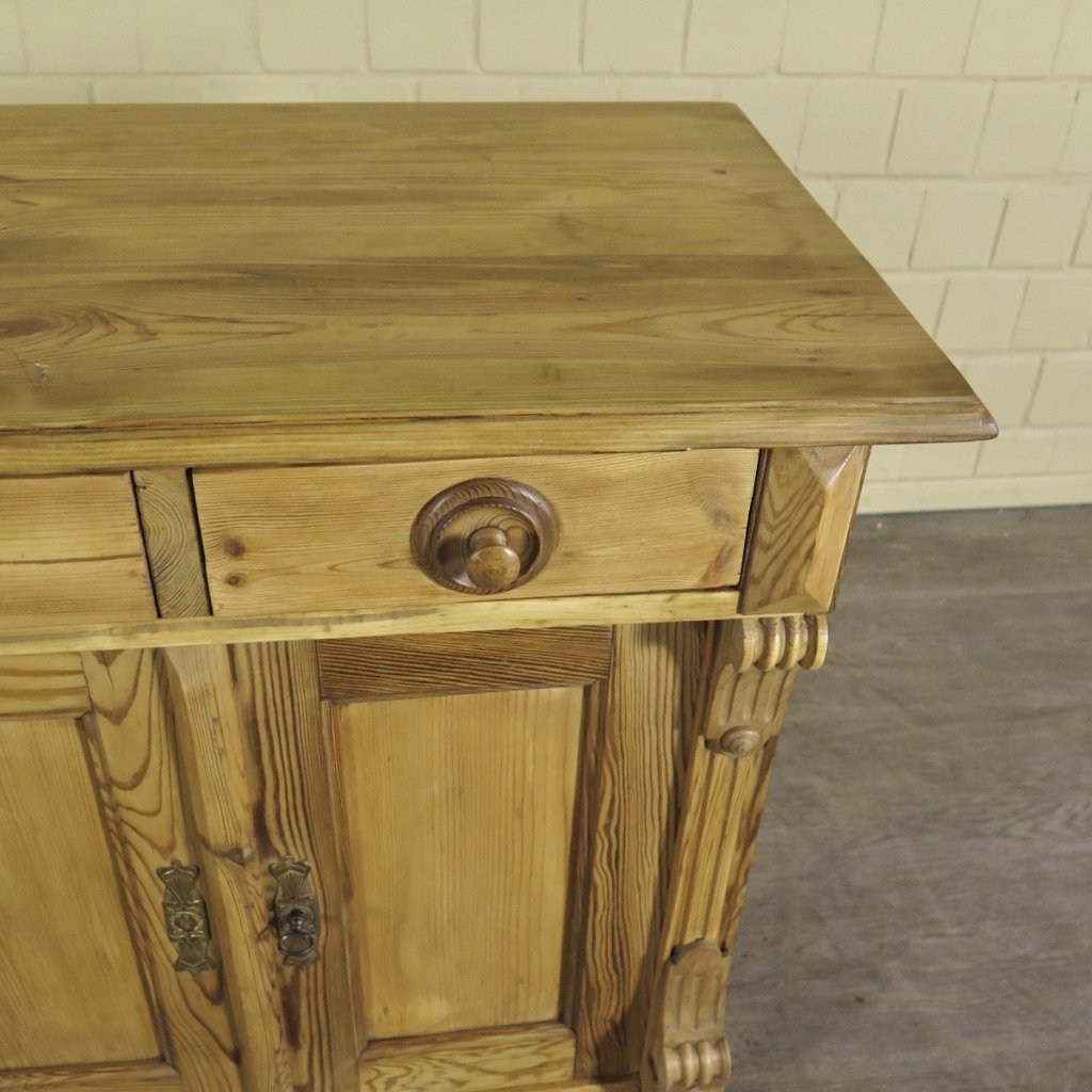 Anrichte Halbschrank Gründerzeit 1880 Kiefer