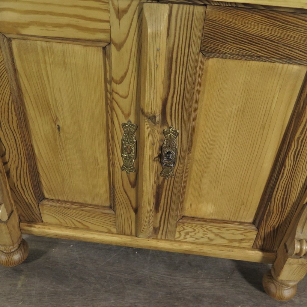 Anrichte Halbschrank Gründerzeit 1880 Kiefer