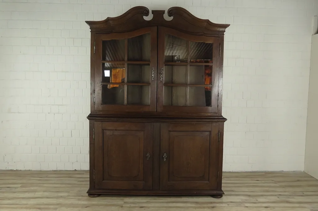 Vitrine Schrank Barock 1750