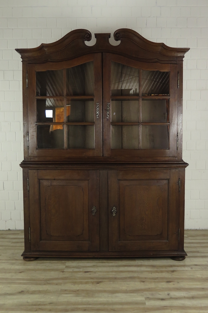 Vitrine Schrank Barock 1750